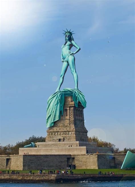 The Statue of Liberty NSFW stlblackdeerstatue. . Statue of liberty nsfw